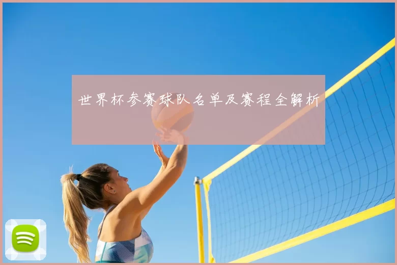 世界杯参赛球队名单及赛程全解析