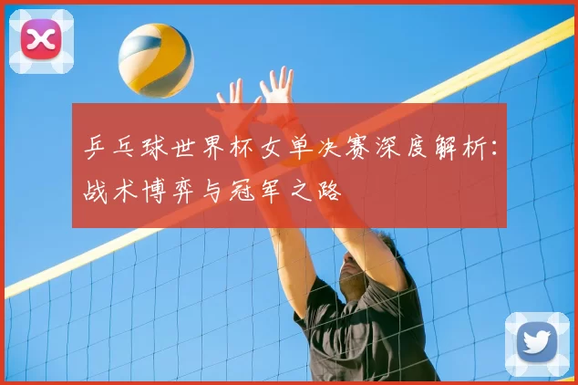 乒乓球世界杯女单决赛深度解析：战术博弈与冠军之路